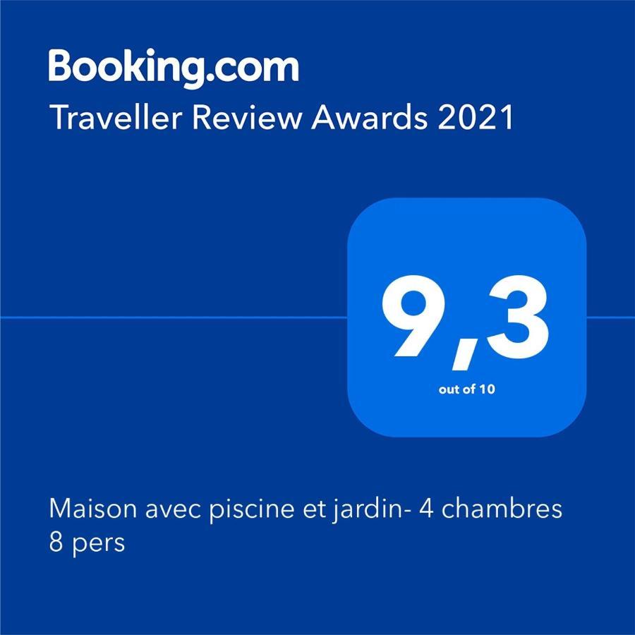Maison Avec Piscine Et Jardin- 4 Chambres 8 Pers 쿠어스 외부 사진